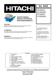 32LD8A20A Service Manual