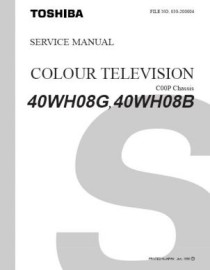 40WH08B Service Manual