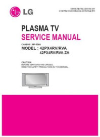 42PX4RVA-ZA Service Manual