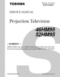 52HM95 Service Manual