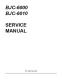 BJC-6000 Service Manual