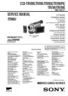 CCD-TRV89E Service Manual