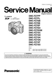 Lumix DMC-FZ7 Service Manual