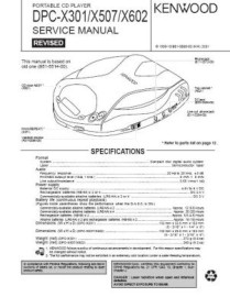 DPC-X602 Service Manual