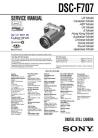 Cybershot DSC-F707 Service Manual