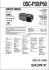 Cybershot DSC-P30 Service Manual