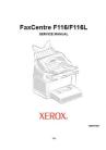 FaxCentre F116 Service Manual