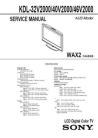 KDL-40V2000 Service Manual