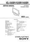 KDL-V26XBR1 Service Manual