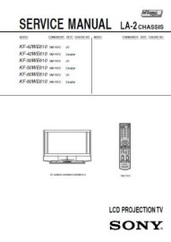 KF-50WE610 Service Manual