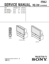 KP-44PS2 Service Manual