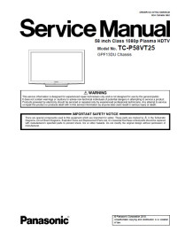 TC-P58VT25 Service Manual