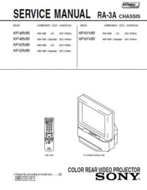 KP-48V85 Service Manual