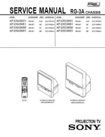 KP-ER53M90 Service Manual