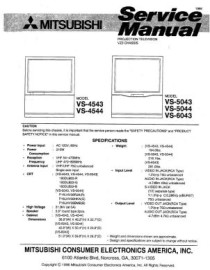 VS-4544 Service Manual