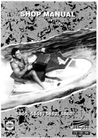 1992 SeaDoo SP Service Manual